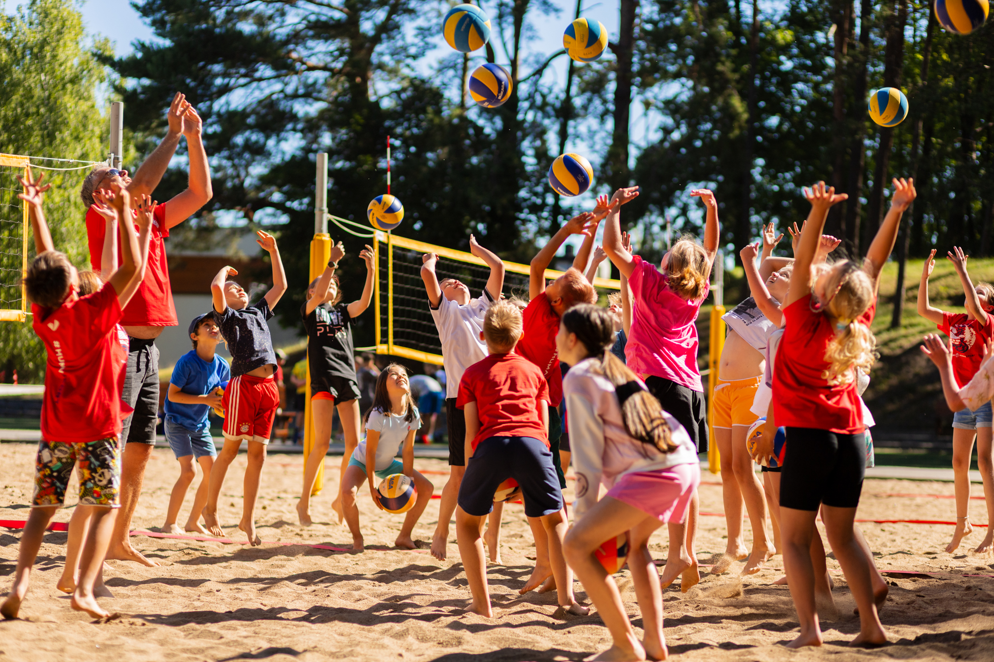 Lidzbark 2026 - Obóz siatkarski dla dzieci – Mazury – Turnus I